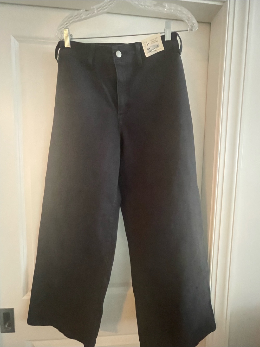 Universal Thread Black High-Rise Wide-Leg Jeans